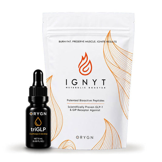 Weight loss pack (1) IGNYT and (1) Triglp (1) pouch and (1) bottle